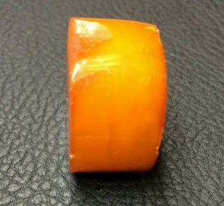 Old Antique Vintage Natural Baltic Amber Stone from beads 11 Gr 2