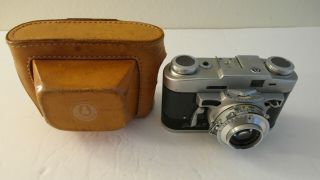 Rare Vintage Graflex Graphic 35 35mm Film Camera,  50mm F/3.  5 Graflar Lens