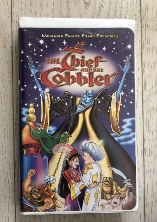 " The Thief And The Cobbler " Vhs (4631) Clamshell Rare