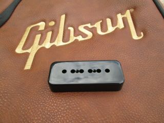 Gibson Usa P 90 Pickup Cover In Black Uc 452 B " Authentic " Soapbar