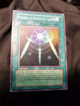 Swords Of Revealing Light (lob - 101) - Rare Yugioh
