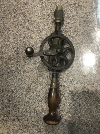 Antique Millers Falls Co.  Hand Drill No.  981 Rare
