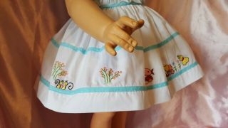 Vintage Top And Pinafore For Ideal Patti Playpal 4 Pc Fits 35” Doll " No Doll "