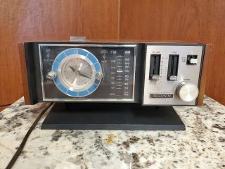 Very Rare Sony 8fc - 85w Radio Alarm Clock