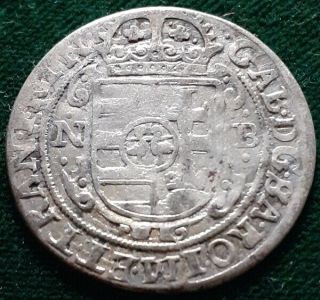 V.  Rare Grade & Transylvania 1626 Nb Gabriel Bethlen Groschen Silver Coin
