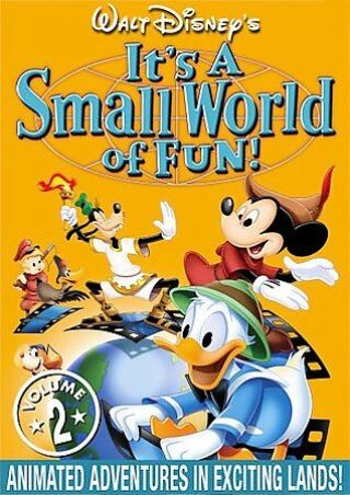 Walt Disney Its A Small World Of Fun - Vol.  2 (dvd,  2006) Rare Mickey Mouse