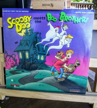 Scooby Doo Meets The Boo Brothers Laserdisc Rare Hanna Barbera Cartoon 1991