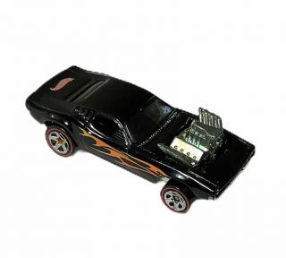 Hot Wheels Redline Rodger Dodger 1970 Black Dodge Challenger Rare