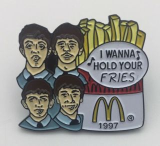 Rare The Beatles - I Wanna Hold Your Fries - European Mcdonald 