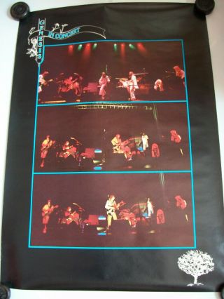 Genesis In Concert 1976 Official Tour Poster Rare Great Vintage