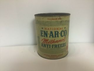Antique En - Ar - Co Methanol Anti - Freeze One U.  S.  Gal.  Can