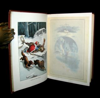 1894 Rare Victorian Book - UNGAVA A Tale of Esquimau Land by Robert Ballantyne 3