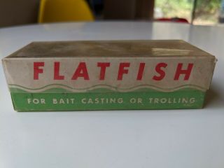 Helin Tackle Co.  Flatfish Model U20 With 4 Treble Hooks