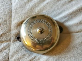 Very Old Antique Starter Bell Connell 