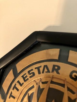 Rare Vintage Battlestar Galactica Colonial Seal Black Coaster Set QMx 3