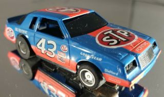 Vintage Tyco Slot Car Richard Petty 43 Pontiac Grand Prix Rare Fast &