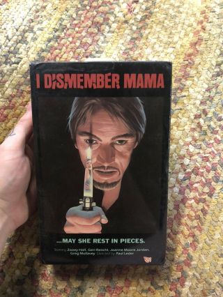 I Dismember Mama Vhs Rare Horror Big Box Slasher Video Gems Insanity Grindhouse