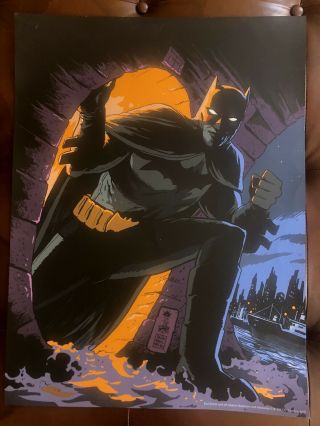 Mondo Batman Detective Comics Print Poster By Francesco Francavilla Sample Rare