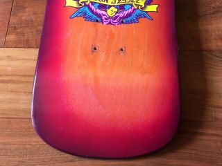 RARE Santa Cruz Jason Jessee Guadalupe Overspray Skateboard Deck 3