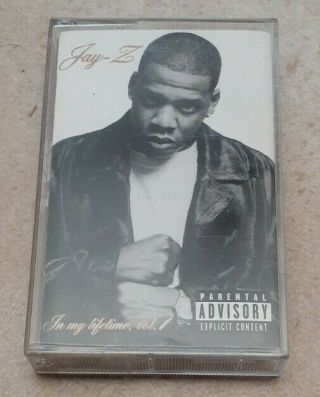 Jay - Z In My Lifetime Vol.  1 Cassette Tape Album 1997 Roc - A - Fella Too Short Rare