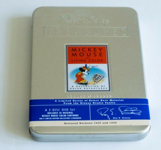 Walt Disney Treasures: Mickey Mouse In Living Color - Rare Limited Edition