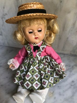 Vintage Vogue Ginny Doll Wearing One Of The Tiny Miss Outfits From 1956