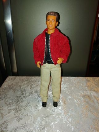 Luke Perry Mattel Doll Beverly Hills 90210 Dylan Mckay Vintage 11 - 1/2 " Inch Doll