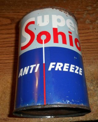 Vintage Sohio Sohio Anti Freeze One Quart Can/rare