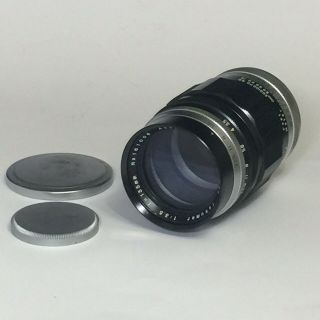 Rare Asahi Takumar 135mm F/3.  5 Mf Lens M37 Screw Mount For Asahiflex Camera,  Exc