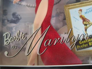 Vintage Collector Marilyn Monroe Gentlemen Prefer Blondes Barbie Doll Jewelry