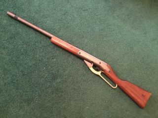 Rare Gold Rogers Daisy Model 95 Bb Gun All Wood