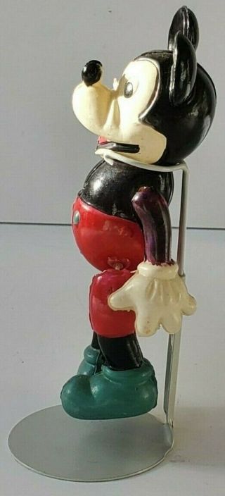 VINTAGE RARE 1930s WALT DISNEY MICKEY MOUSE JOINTED CELLULOID FIGURE 3