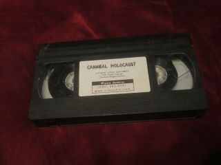 Cannibal Holocaust Vhs - Rare Horror Movie