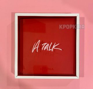 Hyuna The 3rd Mini Album A Talk Cd Album Rare Oop 4minute Red