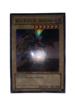 Red - Eyes B Dragon Ultra Rare Limited Editon Yap1 - En002 Nm