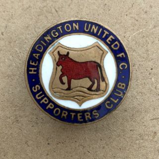 Rare Old Headington United Badge