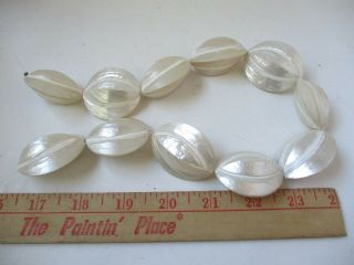 Rare Mother Of Pearl Seashell Horizonte Switzerland Focal Jewelry Beads