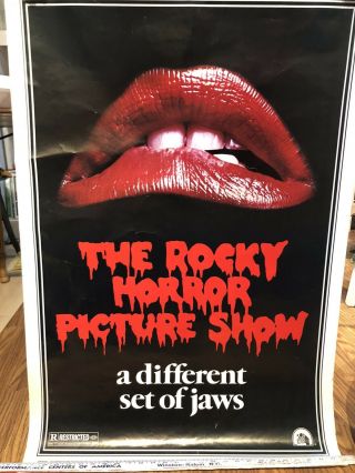 1975 The Rocky Horror Picture Show Vintage Poster Full Sheet