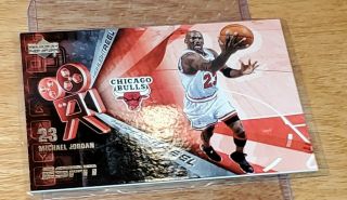 Michael Jordan 2005 - 06 Upper Deck Espn Rare Highlight Reel Hr2,  Chicago Bulls