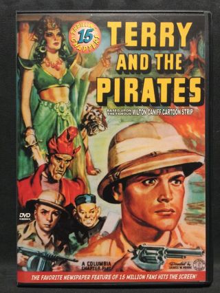 Rare Terry And The Pirates - 2 Disc Dvd - 1940 15 Chapter Serial William Tracy
