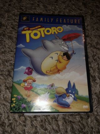 My Neighbor Totoro (dvd,  2002) Rare Oop