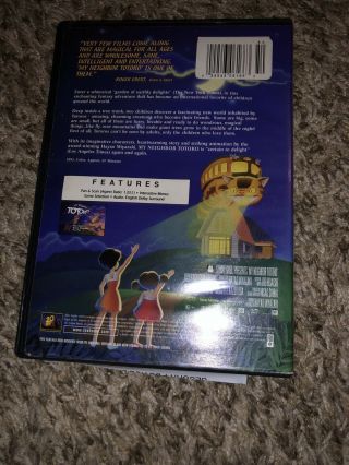 My Neighbor Totoro (DVD,  2002) Rare OOP 3