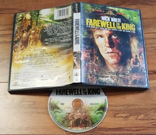 /1299\ Farewell To The King Dvd From Mgm (nick Nolte,  John Milius) Rare & Oop