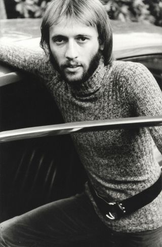 Maurice Gibb,  Bee Gees.  Vintage Photo 1970 20x30cm.  Rare.  B273