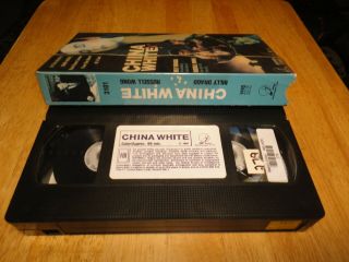 China White (VHS,  1989) Russell Wong,  Billy Drago - Rare Action Imperial Video 3