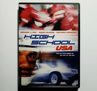 High School Usa (dvd,  2004) Rare & Oop 1983 Michael J Fox Comedy