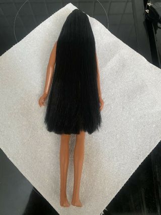 Vintage Mego Cher Doll Body With Extra Long Hair Custom Repaint Face 3