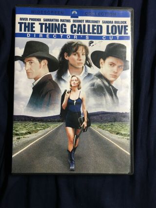 The Thing Called Love Directors Cut (1993) Dvd Movie Rare Oop River Phoenix