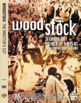 Rare Woodstock 3 Days Of Peace & Music The Directors Cut Vgc R4