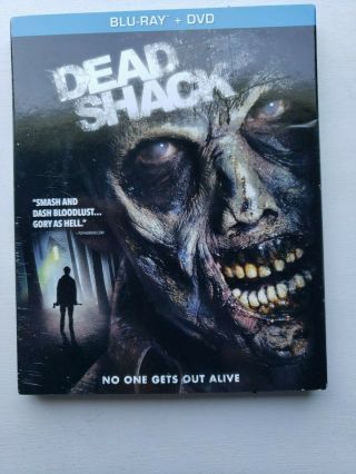 Dead Shack Blu Ray / Dvd Combo With Rare Oop Slipcover Zombie